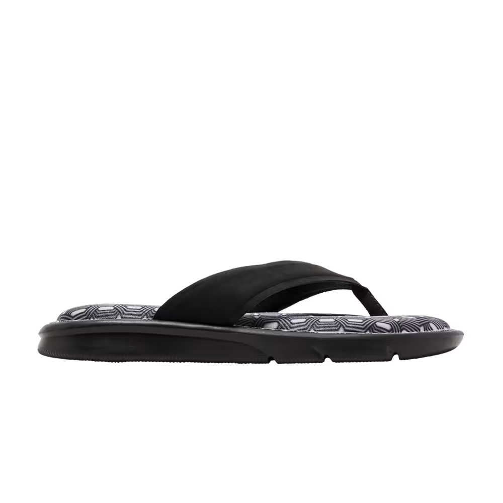 Nike Women's Ultra Comfort Thong Print Black White