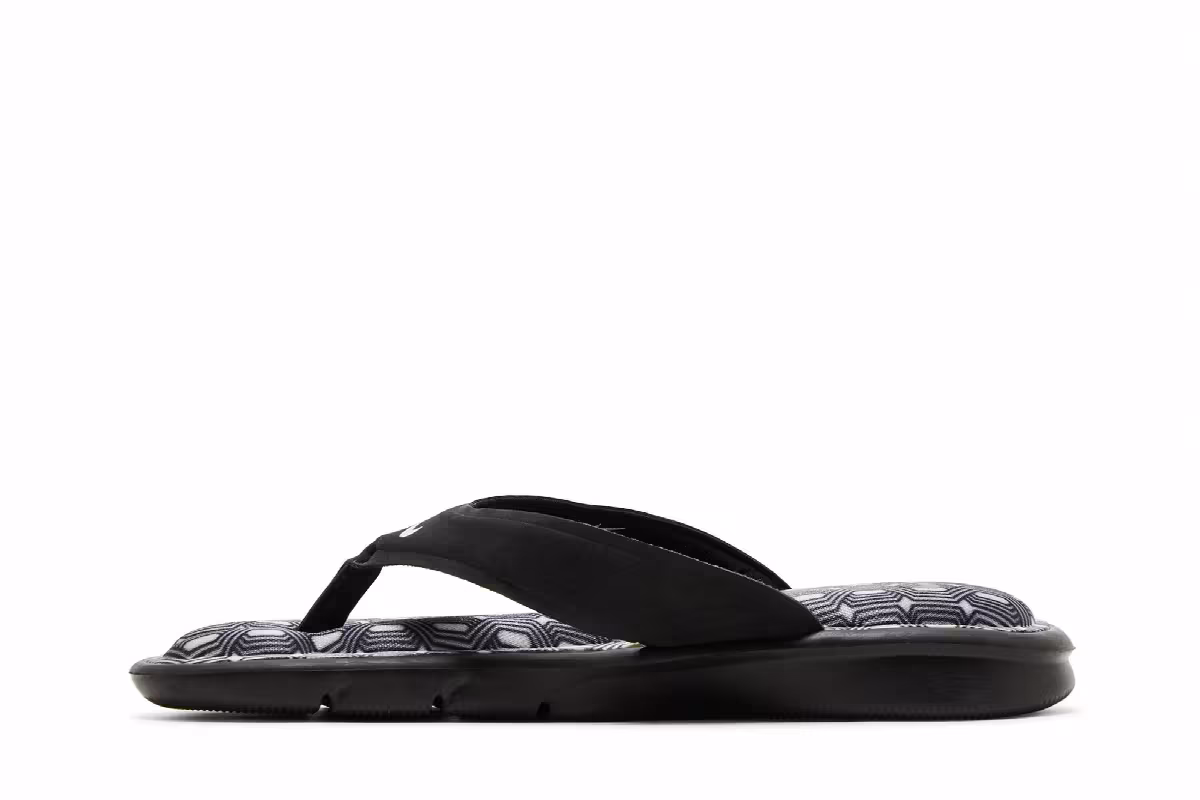 Nike Women's Ultra Comfort Thong Print Black White, view 4