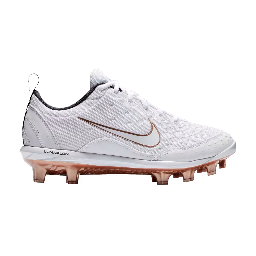 Nike Women's HyperDiamond 2 Pro MCS White Rose Gold