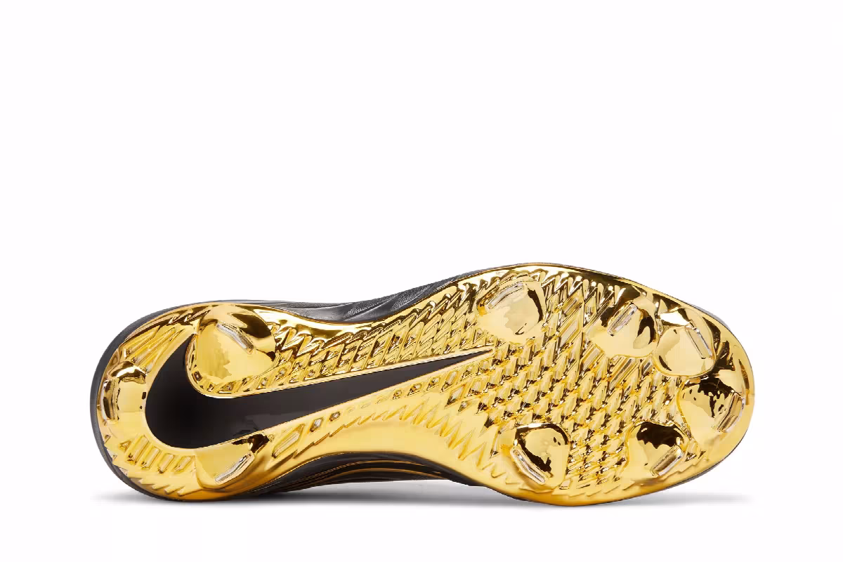 Nike Women's Lunar HyperDiamond 3 Pro Black Metallic Gold, view 5