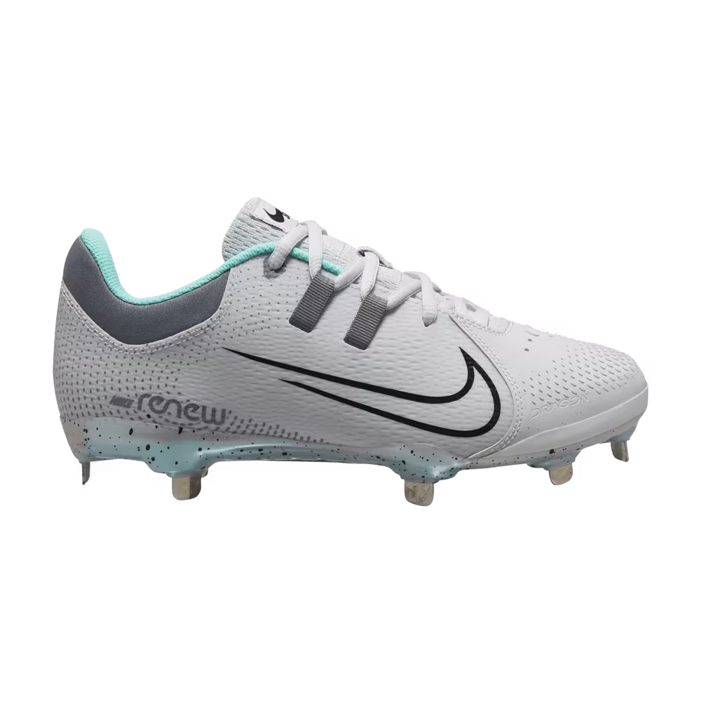 Nike Women's HyperDiamond 4 Pro White Turquoise