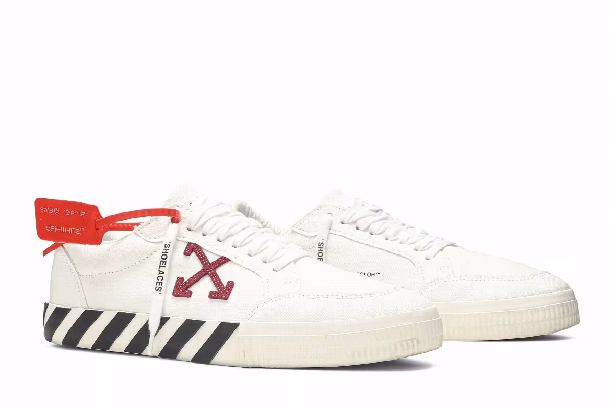 Off-White Vulc Sneaker White Violet, view 9