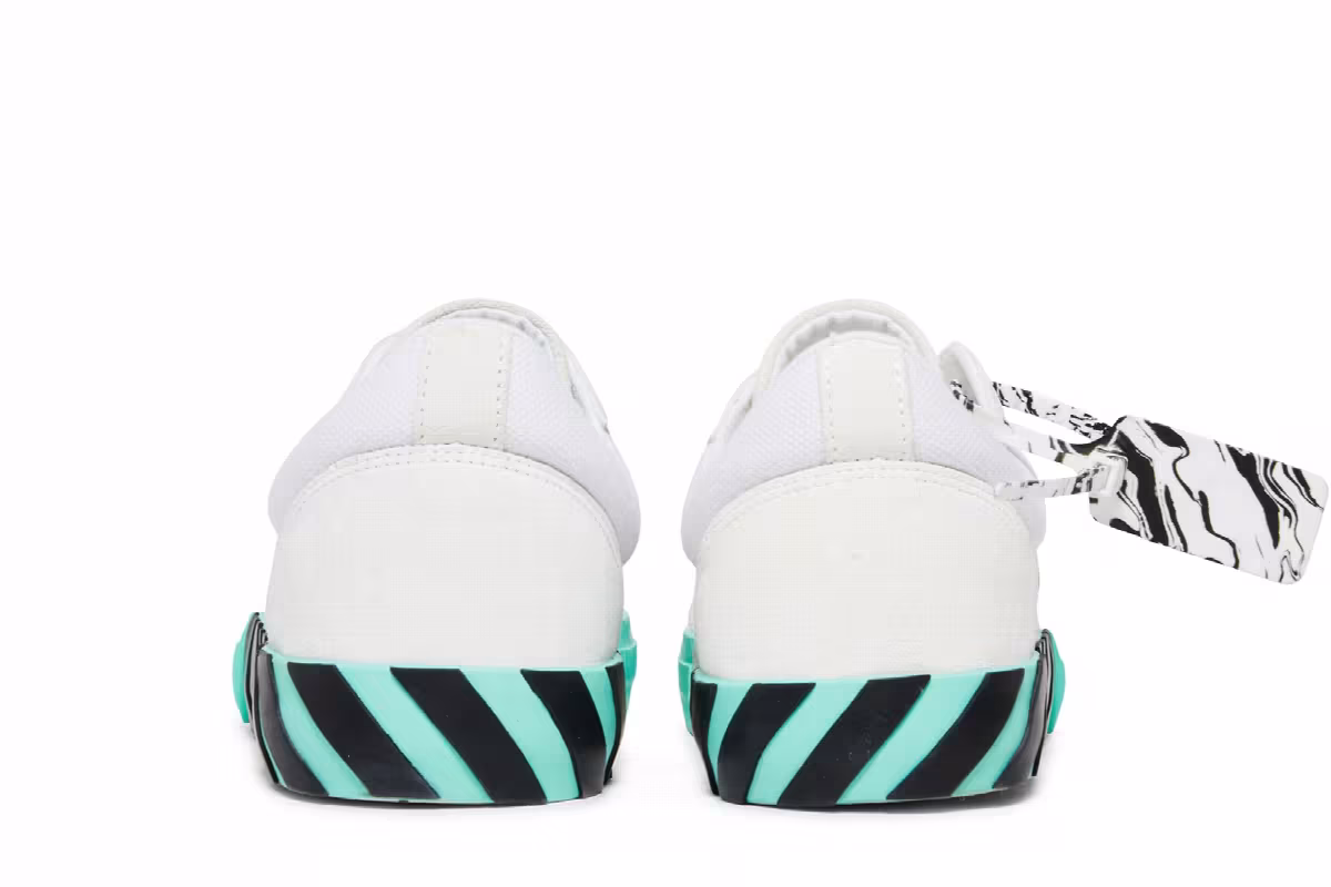 Off-White Vulc Sneaker White Mint Green, view 7