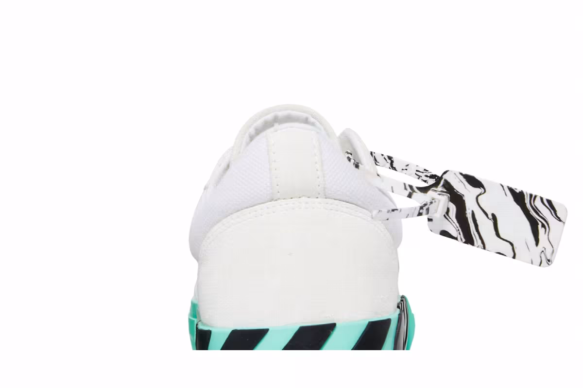 Off-White Vulc Sneaker White Mint Green, view 8