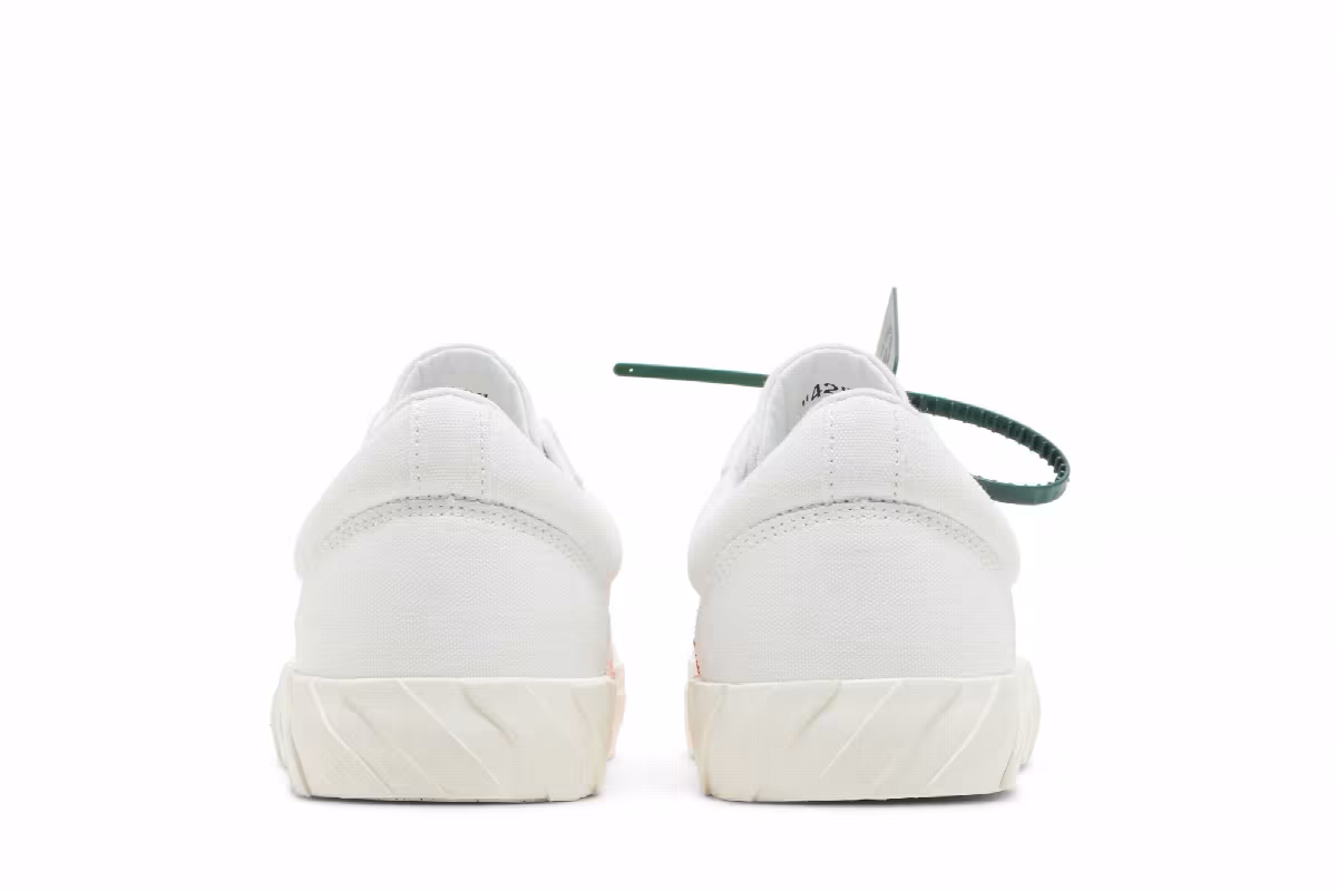 Off-White Vulc Sneaker White Black, view 7