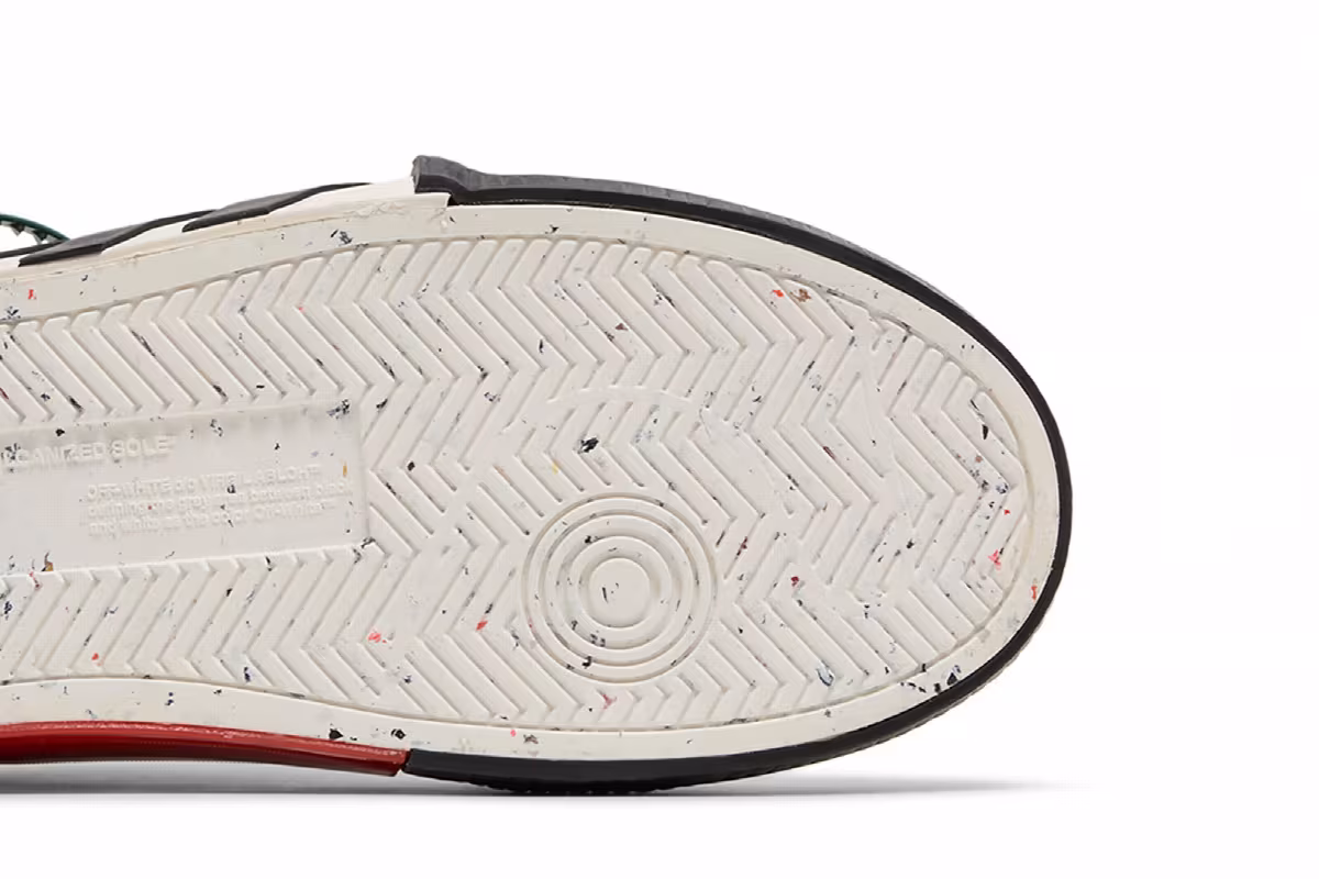 Off-White Vulc Sneaker Black White, view 6