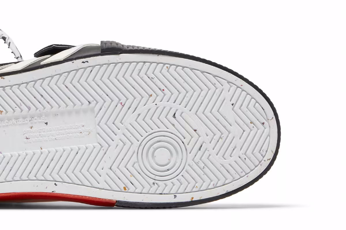 Off-White Vulc Sneaker High White Black, view 6