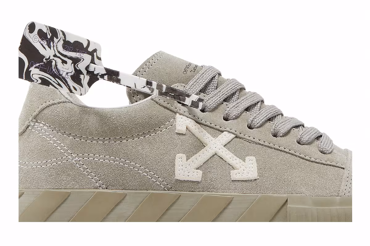 Off-White Women's Vulc Sneaker Dark Beige, view 3