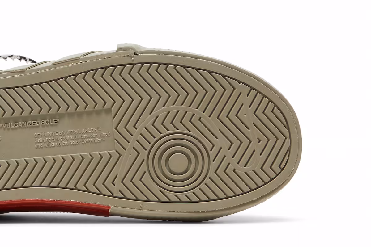 Off-White Women's Vulc Sneaker Dark Beige, view 6