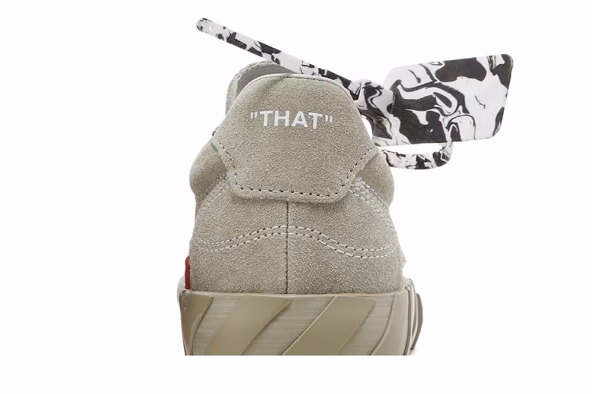 Off-White Women's Vulc Sneaker Dark Beige, view 8