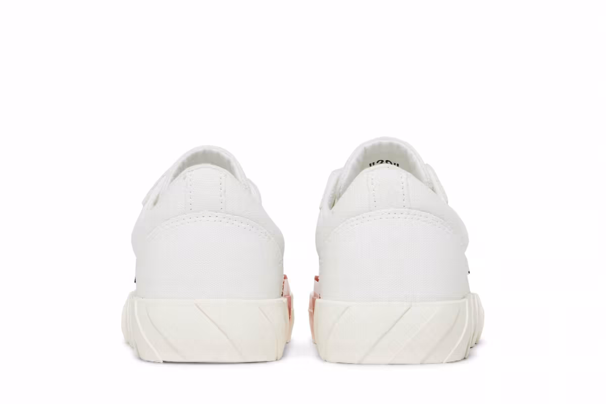 Off-White Women's Vulc Sneaker White Black, view 7