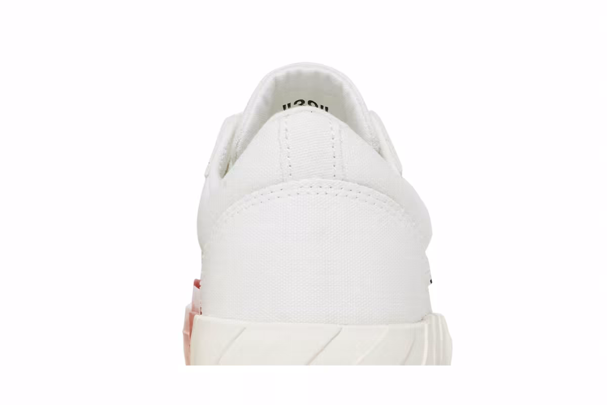 Off-White Women's Vulc Sneaker White Black, view 8