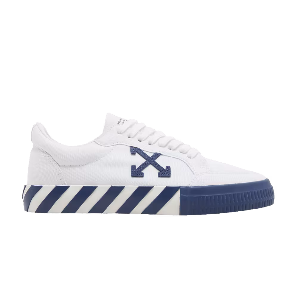 Off-White Vulc Sneaker White Navy Blue