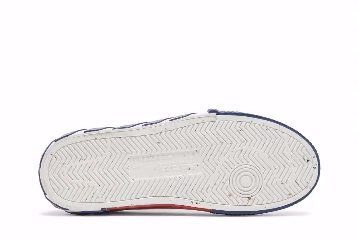Off-White Vulc Sneaker White Navy Blue, view 5