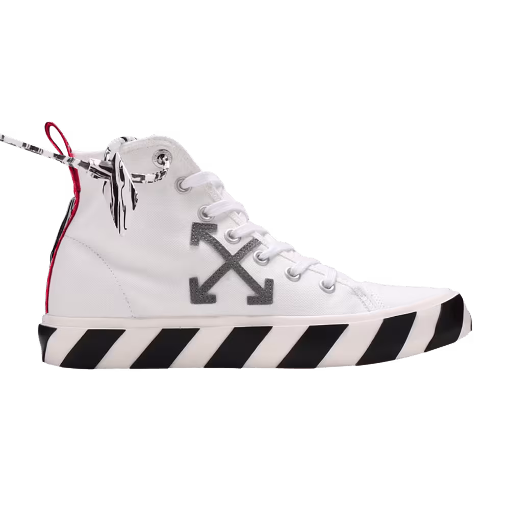 Off-White Vulc Sneaker Mid White Black