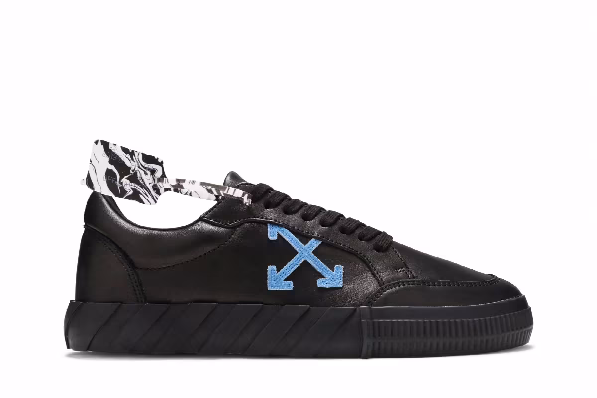 Off-White Vulc Sneaker Low Black Blue, view 2