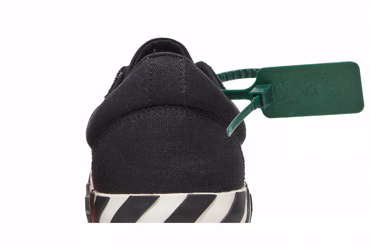 Off-White Vulc Sneaker Black Blue, view 8