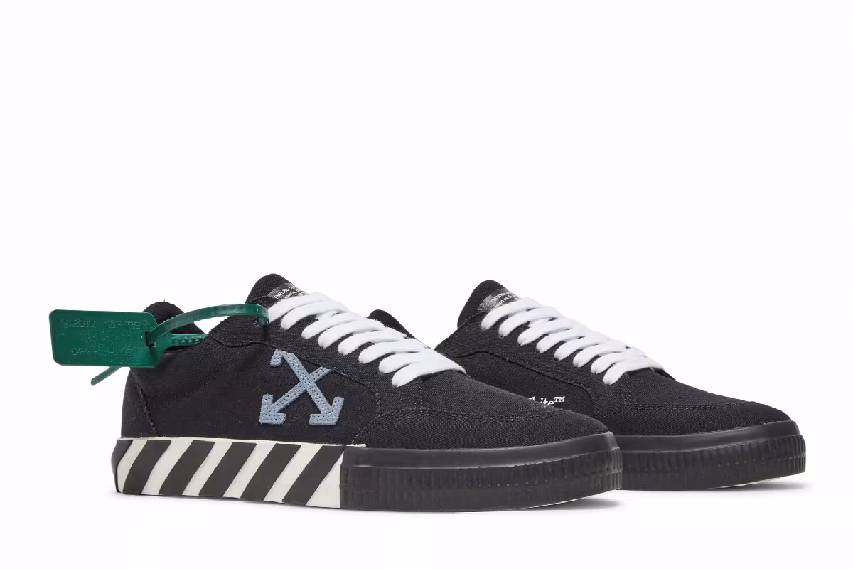 Off-White Vulc Sneaker Black Blue, view 9