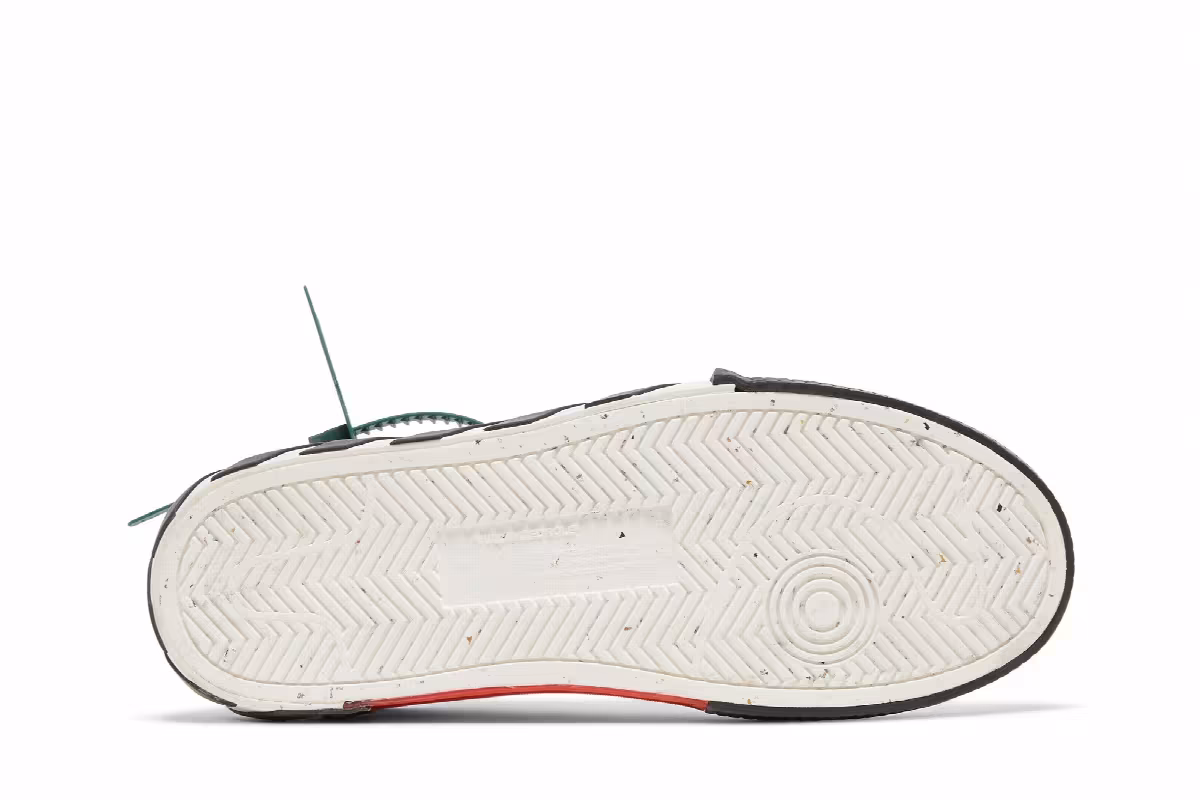 Off-White Vulc Sneaker White Red, view 5