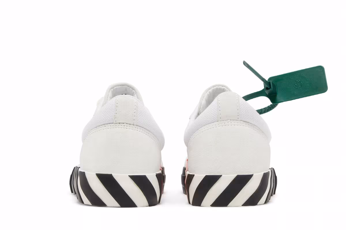 Off-White Vulc Sneaker White Red, view 7