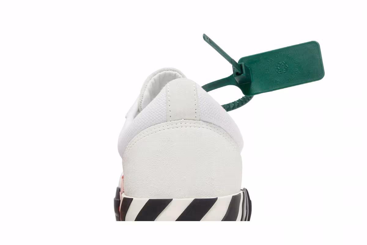 Off-White Vulc Sneaker White Red, view 8