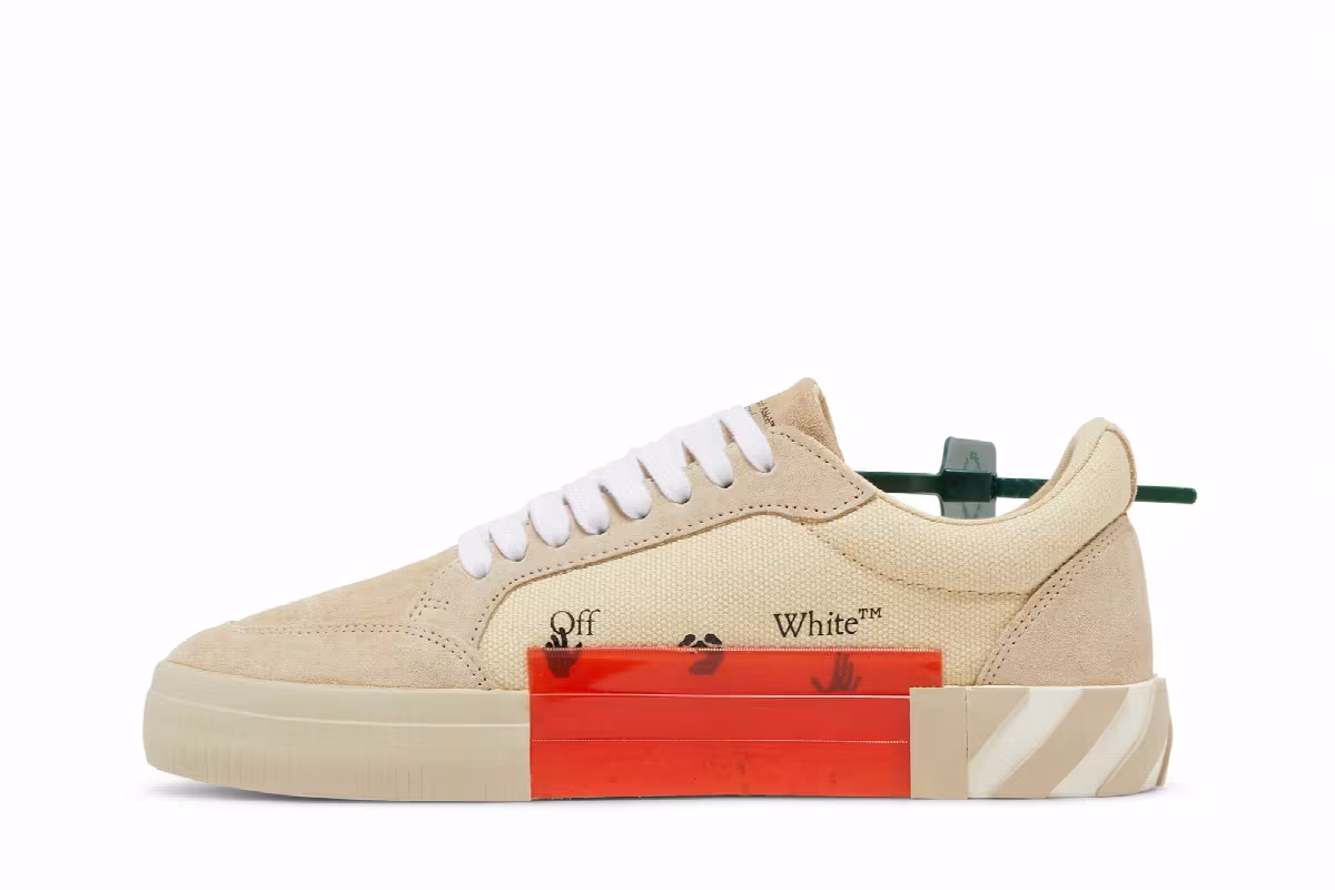 Off-White Vulc Sneaker Beige, view 4