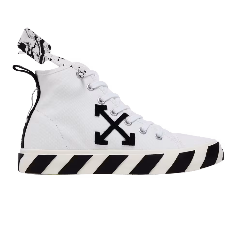 Off-White Vulc Sneaker Mid White Black