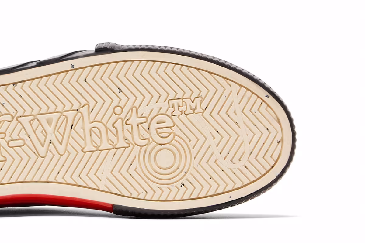 Off-White Vulc Sneaker Dark Grey White, view 6