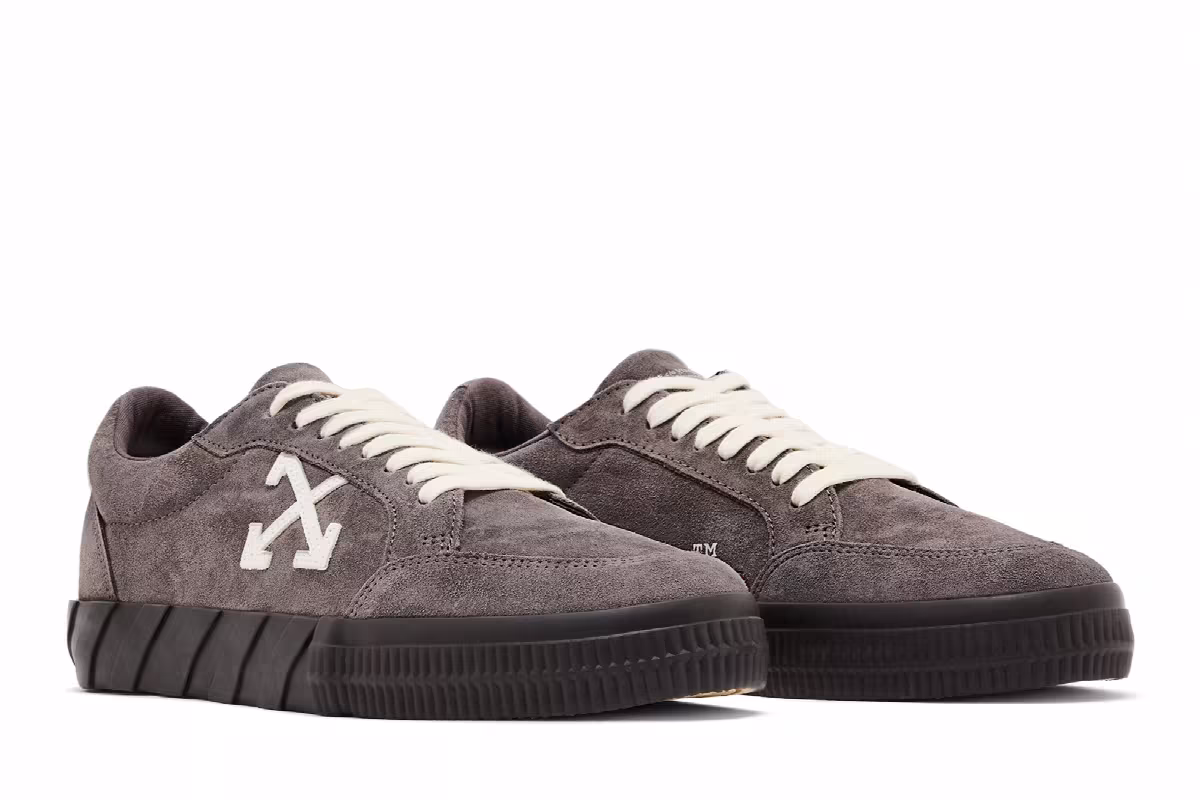 Off-White Vulc Sneaker Dark Grey White, view 9