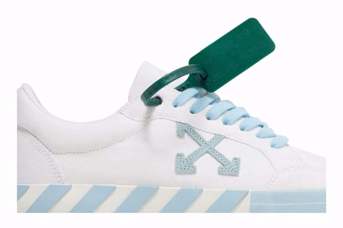 Off-White Vulc Sneaker White Light Blue, view 3