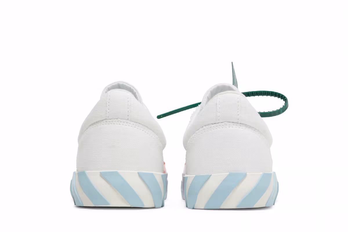 Off-White Vulc Sneaker White Light Blue, view 7