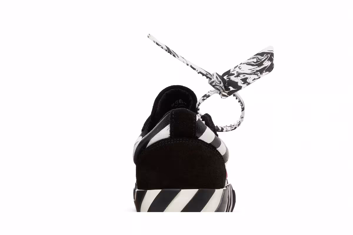 Off-White Women's Vulc Sneaker Black Violet, view 8