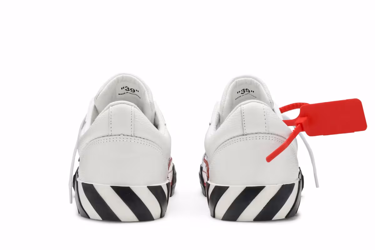 Off-White Vulc Sneaker White Black 2020, view 7