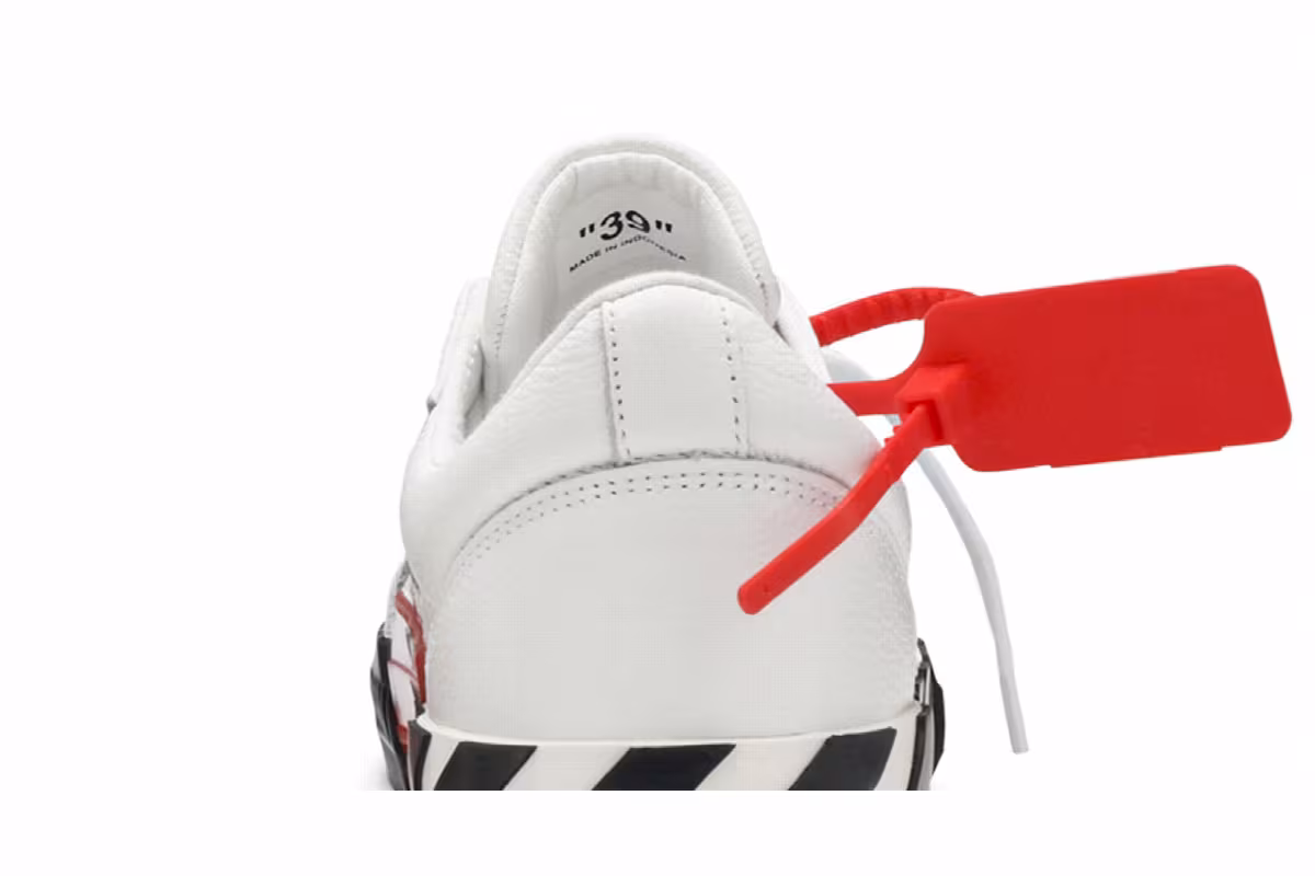 Off-White Vulc Sneaker White Black 2020, view 8