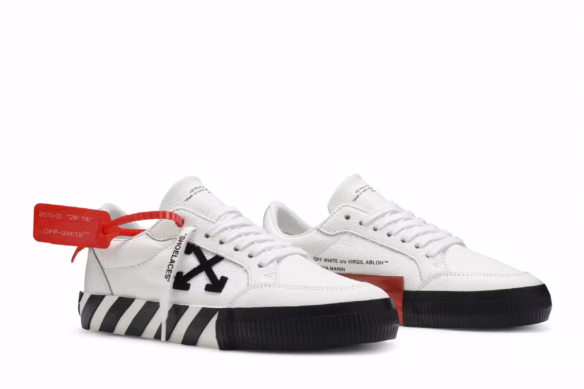 Off-White Vulc Sneaker White Black 2020, view 9