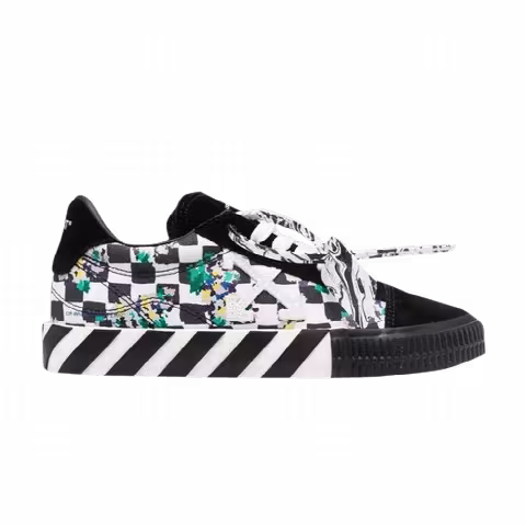 Off-White Wmns Vulc Sneaker 'Black White Check Digi Camo'