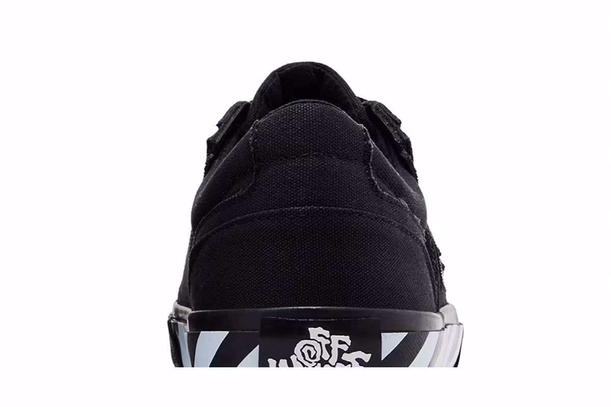 Off-White Vulc Undercut Sneaker Black White, view 8