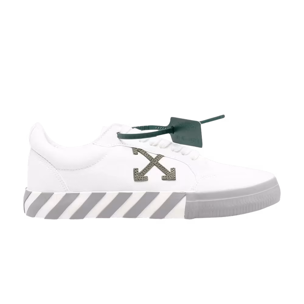 Off-White Vulc Sneaker White Military Green