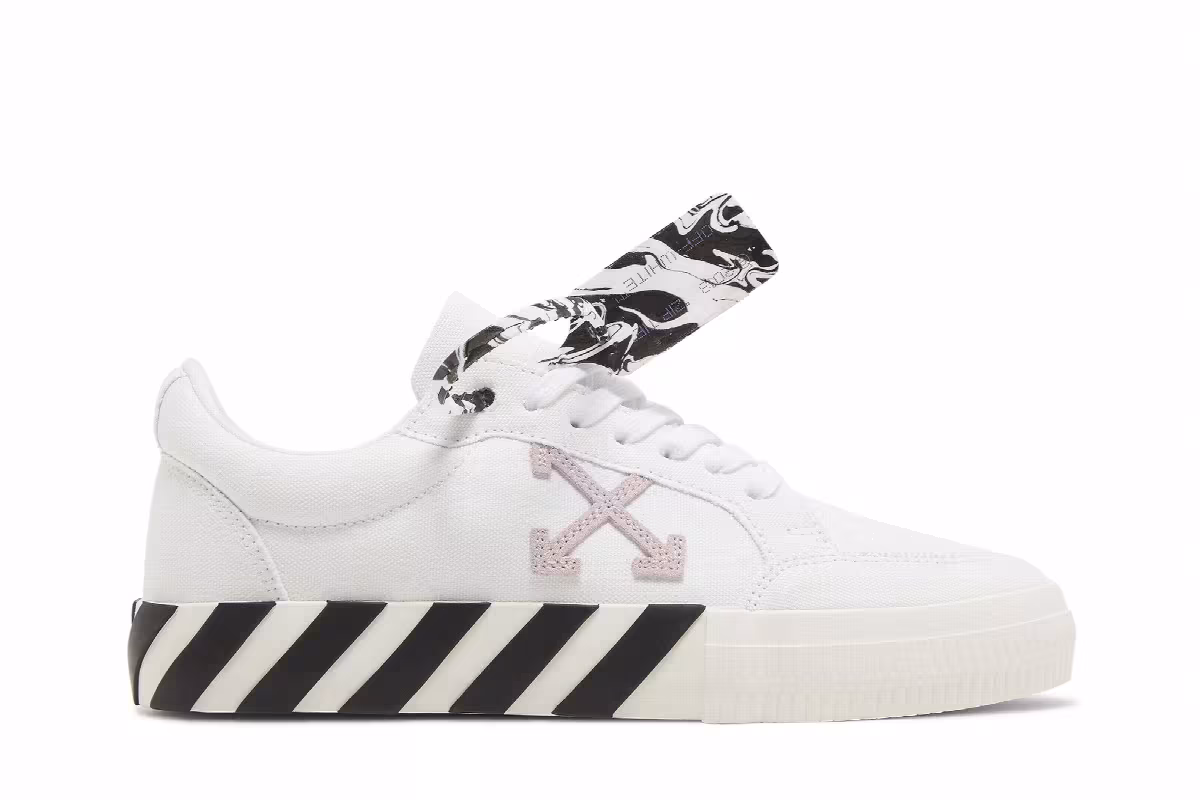 Off-White Women's Vulc Sneaker White Pink 2022, view 2