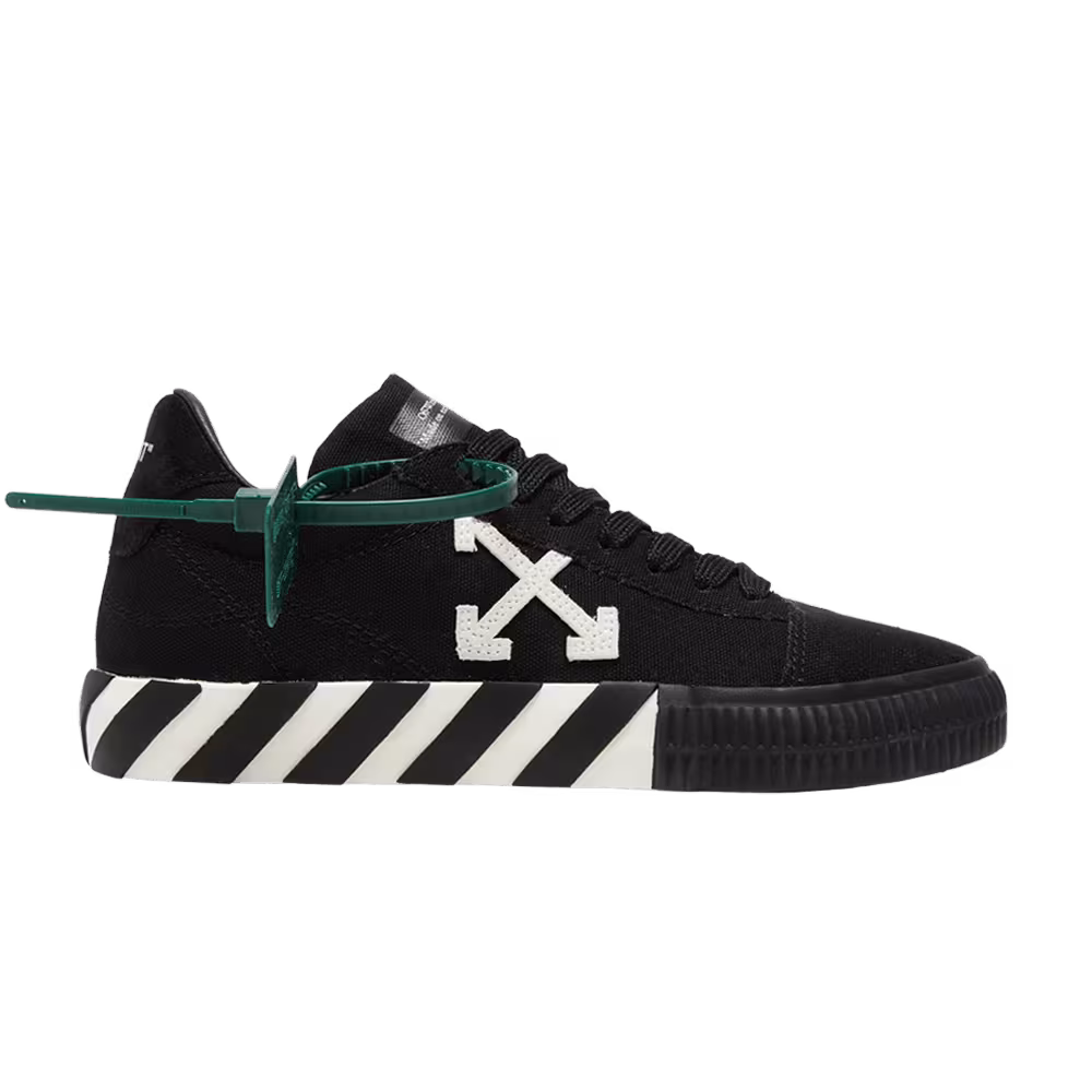 Off-White Women's Vulc Sneaker Black White 2022