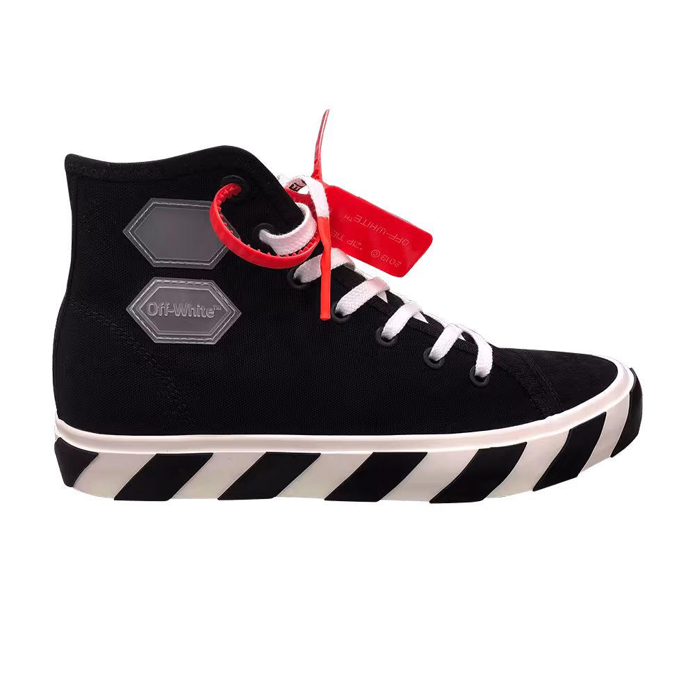 Off-White Vulc Hi Top Black