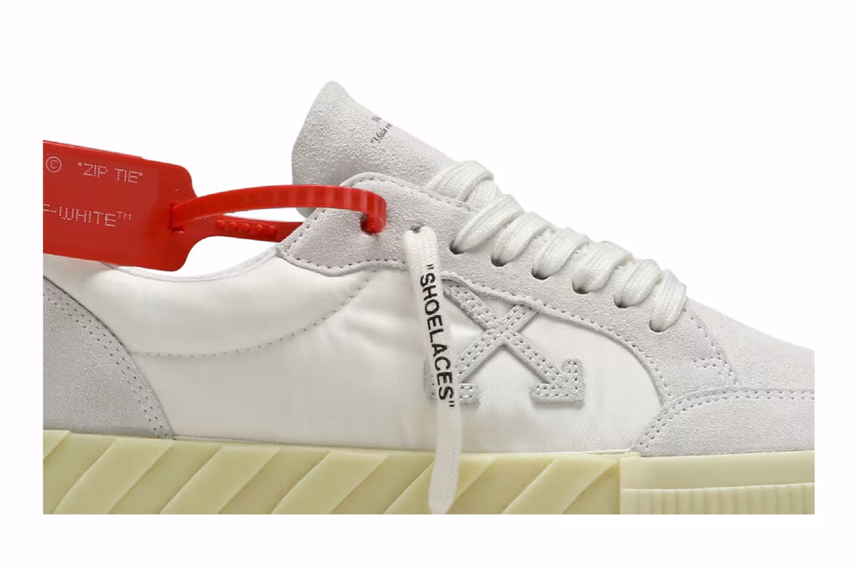 Off-White Vulc Sneaker White, view 3