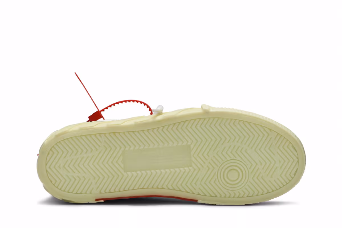 Off-White Vulc Sneaker White, view 5