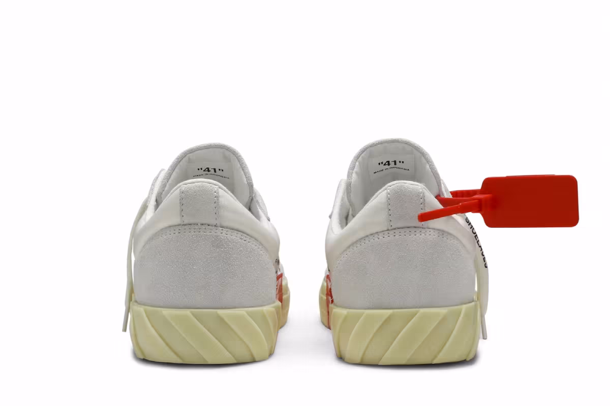 Off-White Vulc Sneaker White, view 7