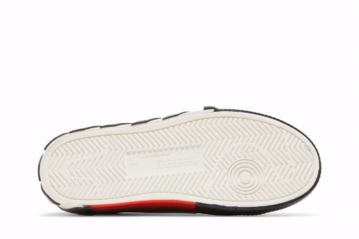 Off-White Women's Vulc Sneaker Black White, view 5