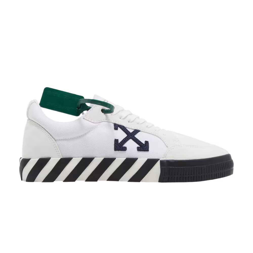 Off-White Vulc Sneaker White Navy Blue
