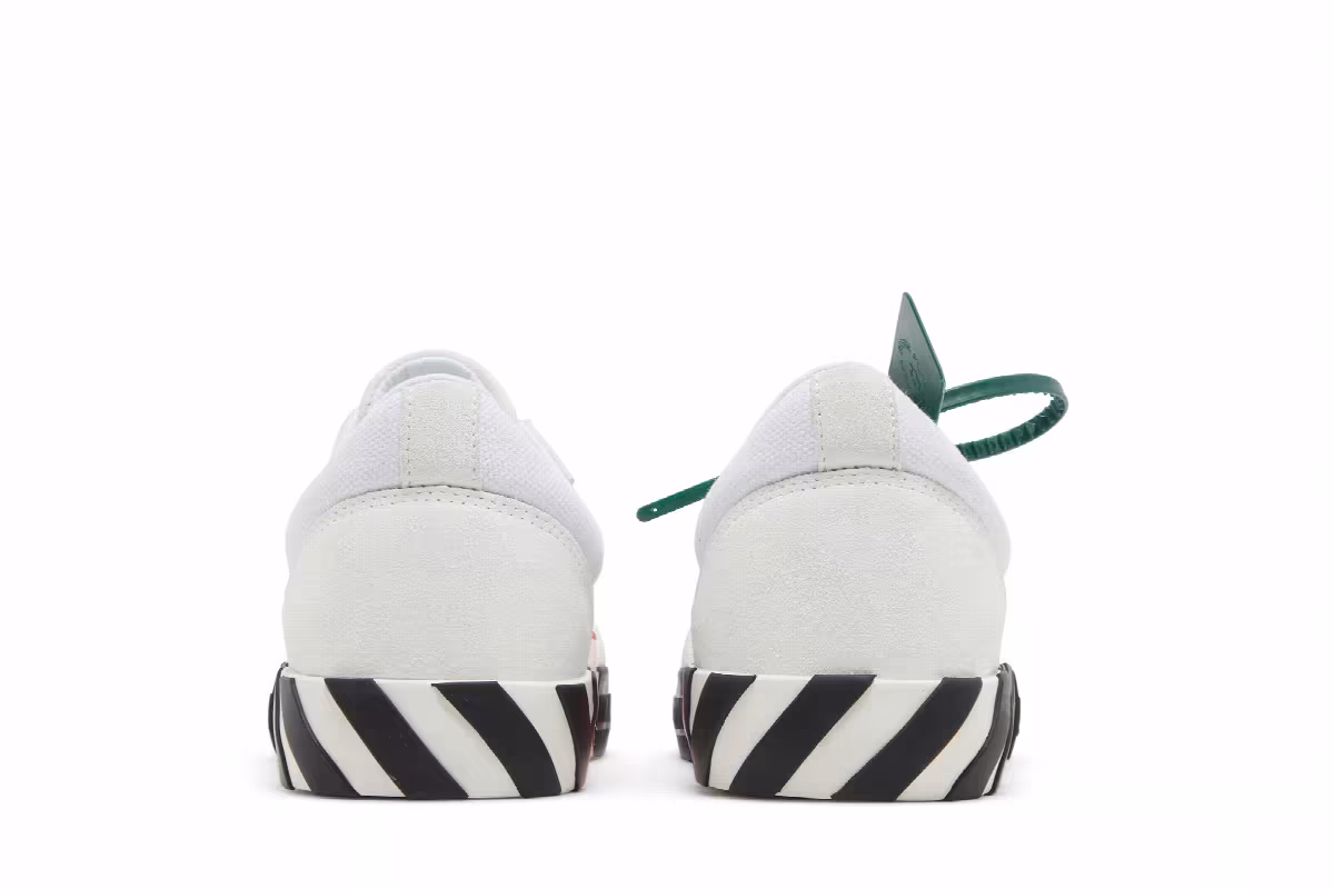 Off-White Vulc Sneaker White Navy Blue, view 7