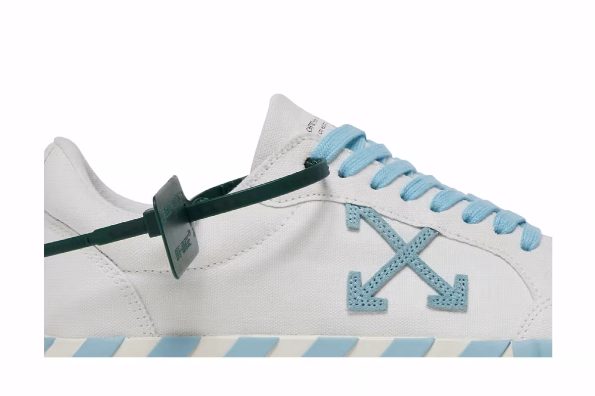 Off-White Vulc Sneaker White Light Blue, view 3