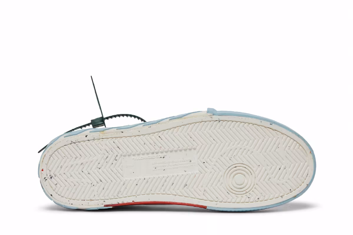 Off-White Vulc Sneaker White Light Blue, view 5