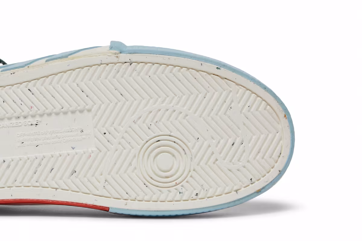 Off-White Vulc Sneaker White Light Blue, view 6